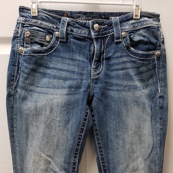 Miss Me Other - Miss Me Mid Rise Boot Cut Jeans 28